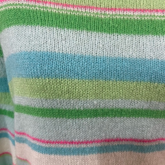 Lilly Pulitzer Vibrant Striped Crew Neck Sweater - Picture 2 of 4
